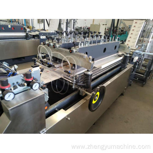 High speed plastic bag making machine